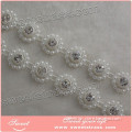 Factory wholesale crystal rhinestone ribbon for wedding cake